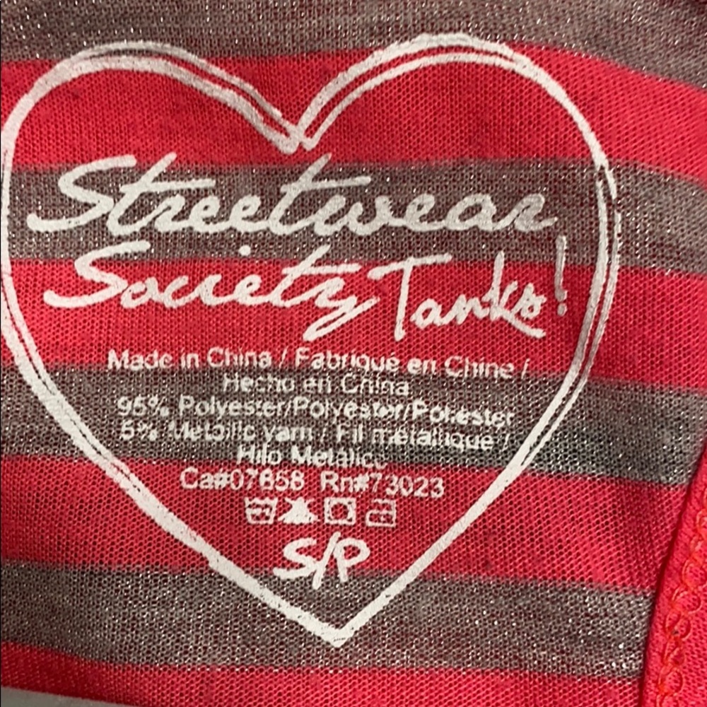 StreetWear Racer back Tank - Picture 3 of 3